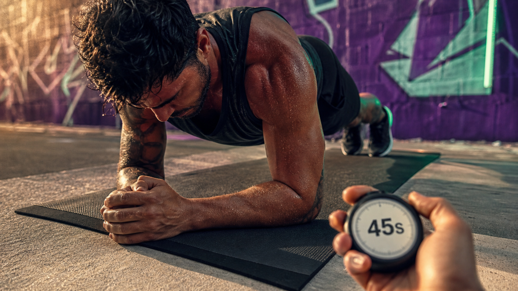 Gainage combien de temps : 2 minutes abdos en planche