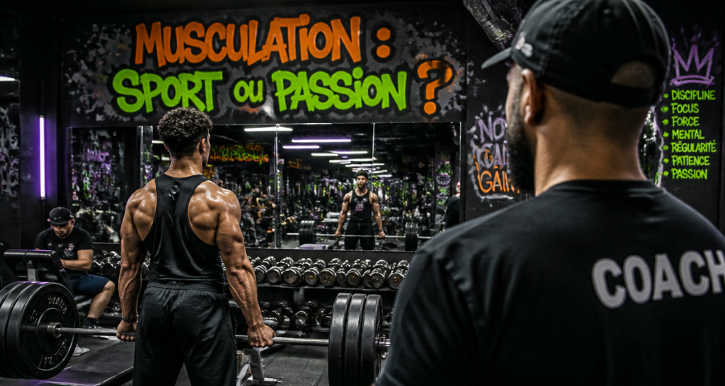 la musculation est elle un sport salle urbaine graffiti