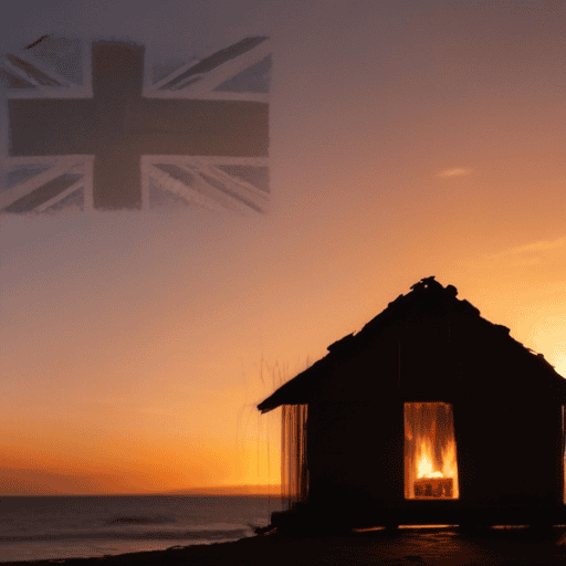 Illustration of $200k House Destroyed in Fire