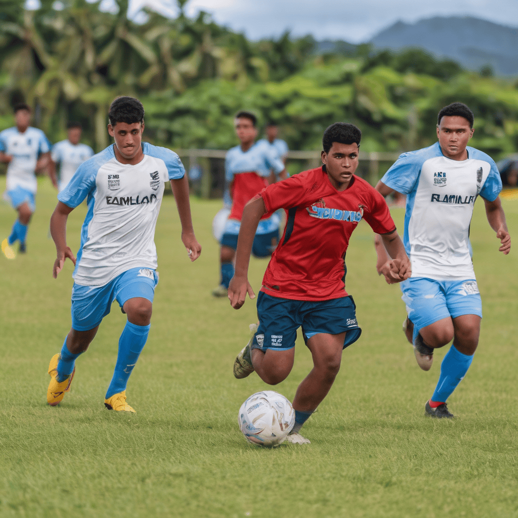 Northland Tailevu U16 Edge Lami in Suva Youth League Showdown