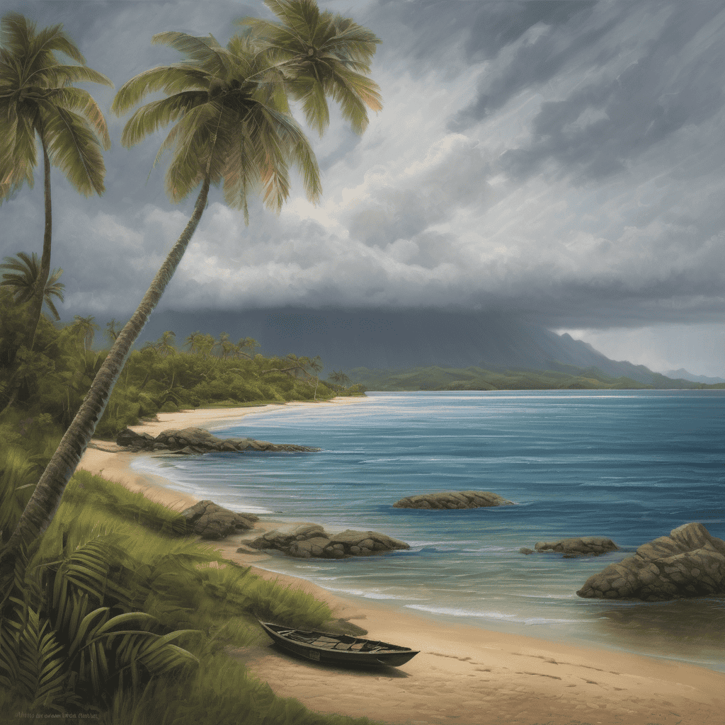 Fiji Weather Forecast: Southeast Winds with Scattered Showers and Isolated Thunderstorms; Moderate Seas and Wednesday Cloudy Outlook