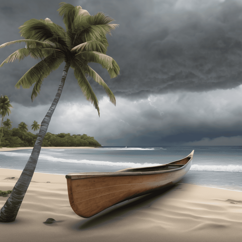 Fiji Weather Forecast: Cloudy Skies with Showers and Isolated Thunderstorms Across the Islands as Low-Pressure Trough Impacts the North