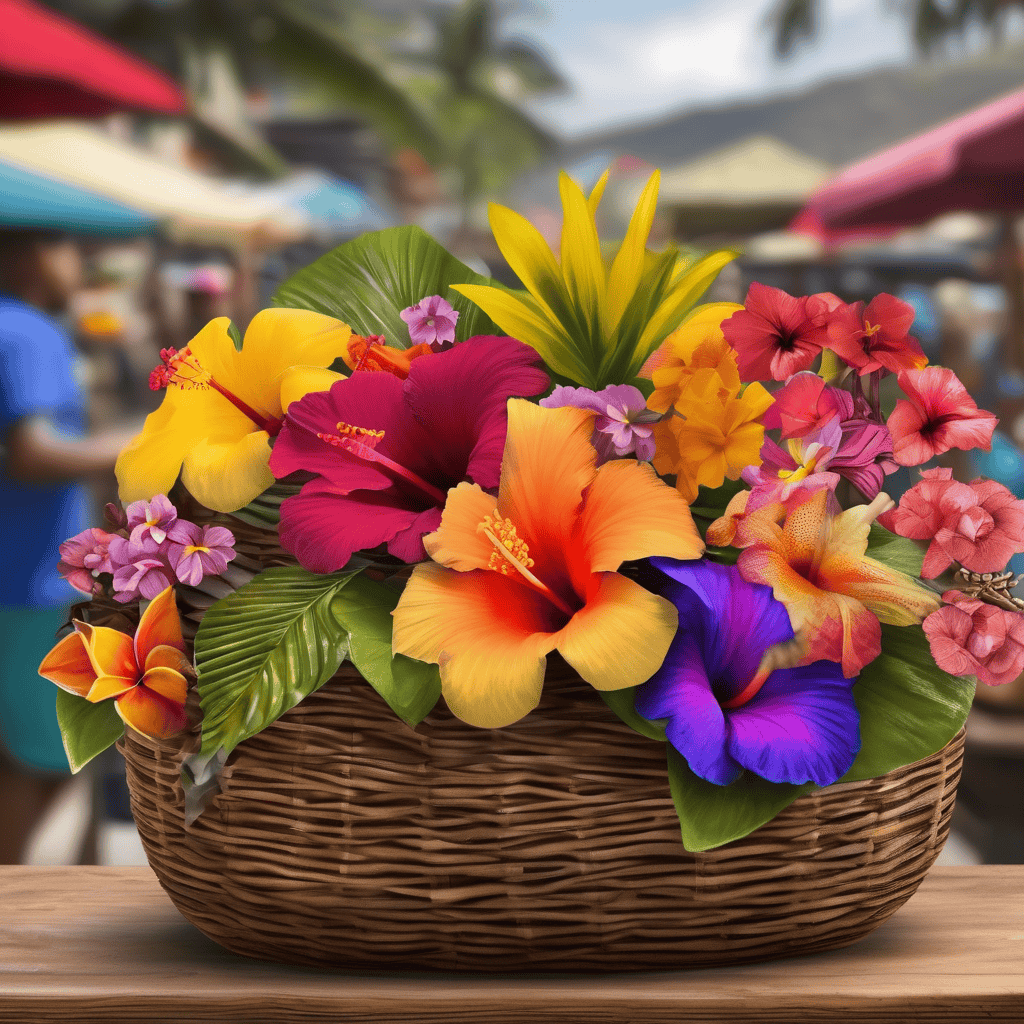 How a Suva Market Flower Seller Supports a Family of Eight