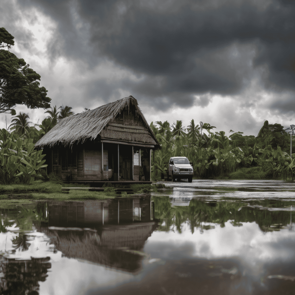 Cemetery Expansion Triggers Flooding in Naqiliso, Fiji
