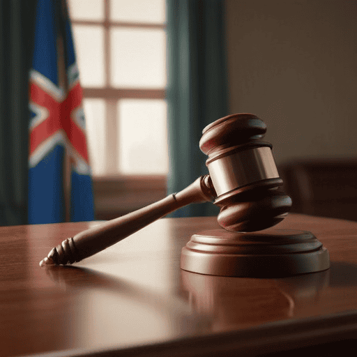 Illustration of Buksh pleads not guilty to fraud