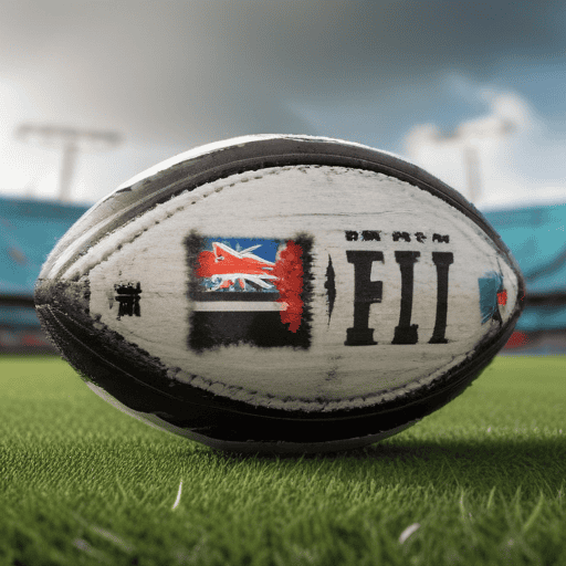 Illustration of Fiji drawn with NZ for Perth 7s