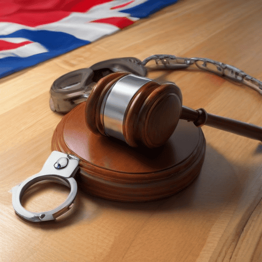 Illustration of Former RFMF accounts officer & wife front court