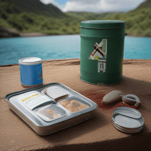 Illustration of Govt food rations for those who have been in shelter for over 48 hours