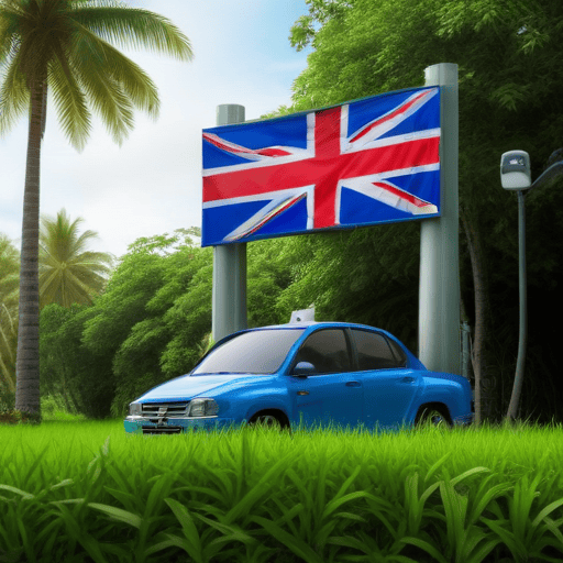 Illustration of Hydrogen Dual-fuel generator demo project launch