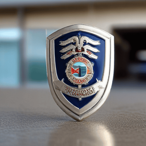 Illustration of Incoming Police Commissioner Welcomed by Acting Chief