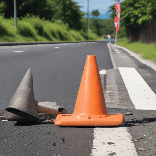 Illustration of PM inspects Vanua Levu road upgrade