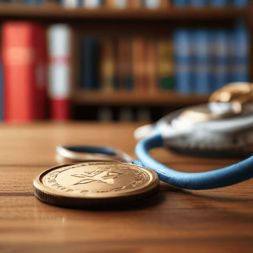 Illustration of Six Years of Sacrifice Earns Chan a Gold Medal