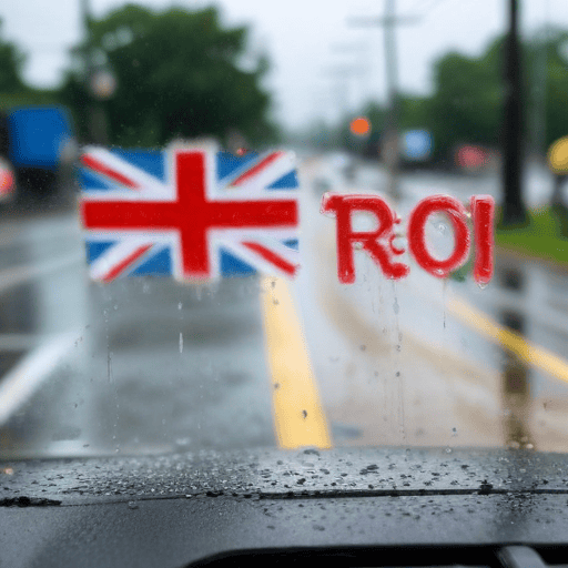 Illustration of Splashing water on moving vehicles is against the law – Police