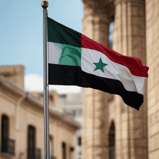 Illustration of Syrian army says Assad rule has ended