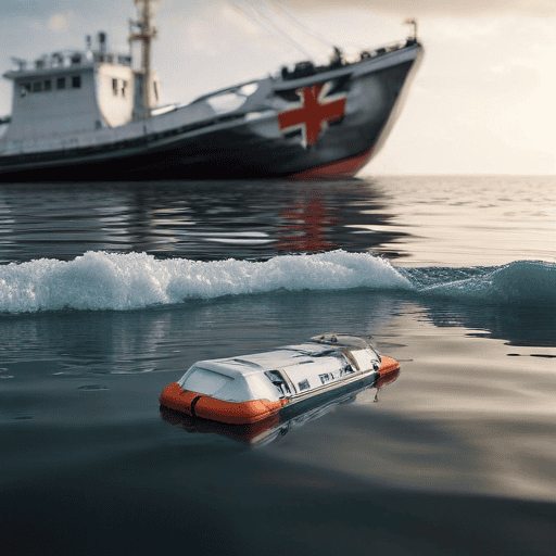 Illustration of Thirteen dead after naval vessel hits passenger boat off Mumbai