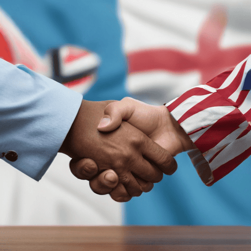 Illustration of Union brokers deal and bonus for workers