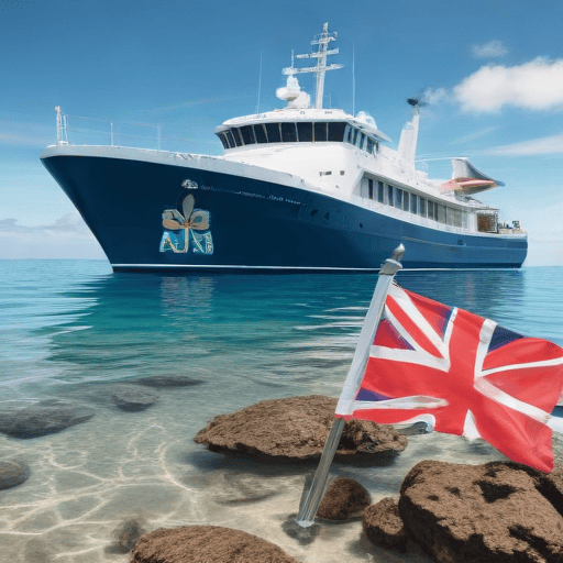 Illustration of Vessel to boost ocean and Fiji marine conservation