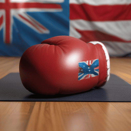 Illustration of Ali to face Ravalaca for vacant lightweight title