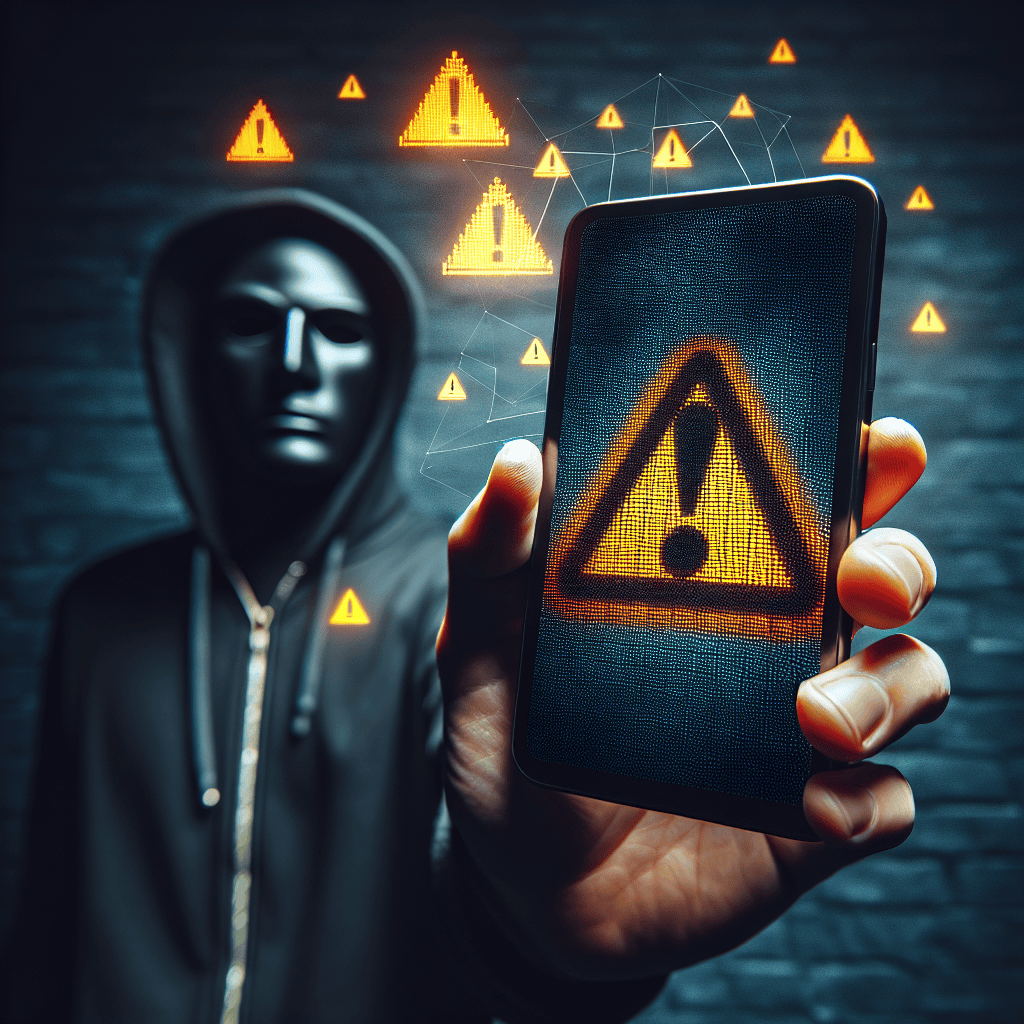 Illustration of COMPOL urges vigilance amid rising scams