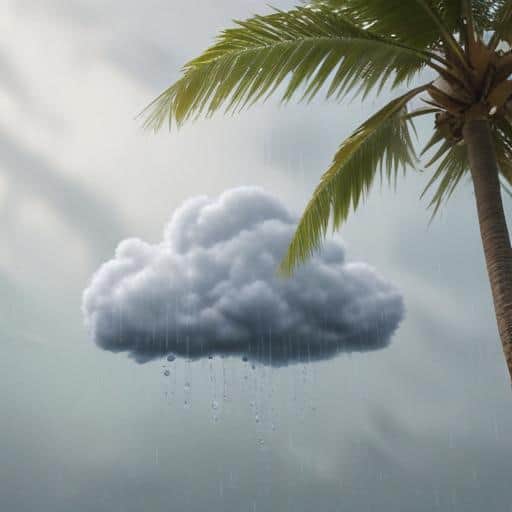 Fiji Weather Update: Cloudy Conditions and Isolated Showers Expected Across the Group