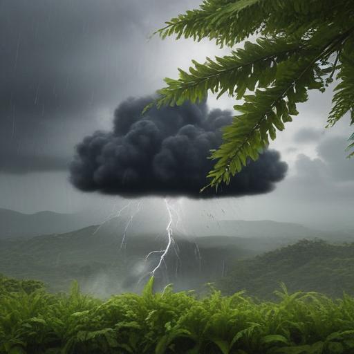 Fiji Weather Update: Rain and Thunderstorms Expected Across Eastern Regions with Showers on the Horizon