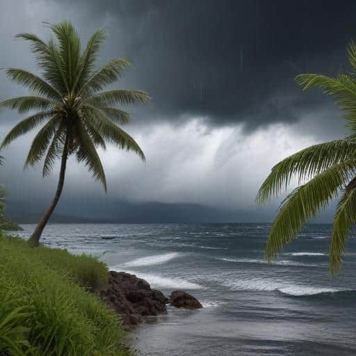 Heavy Rain and Thunderstorms Expected Across Fiji: Warning Issued for Yasawa, Mamanuca, Viti Levu, and Kadavu