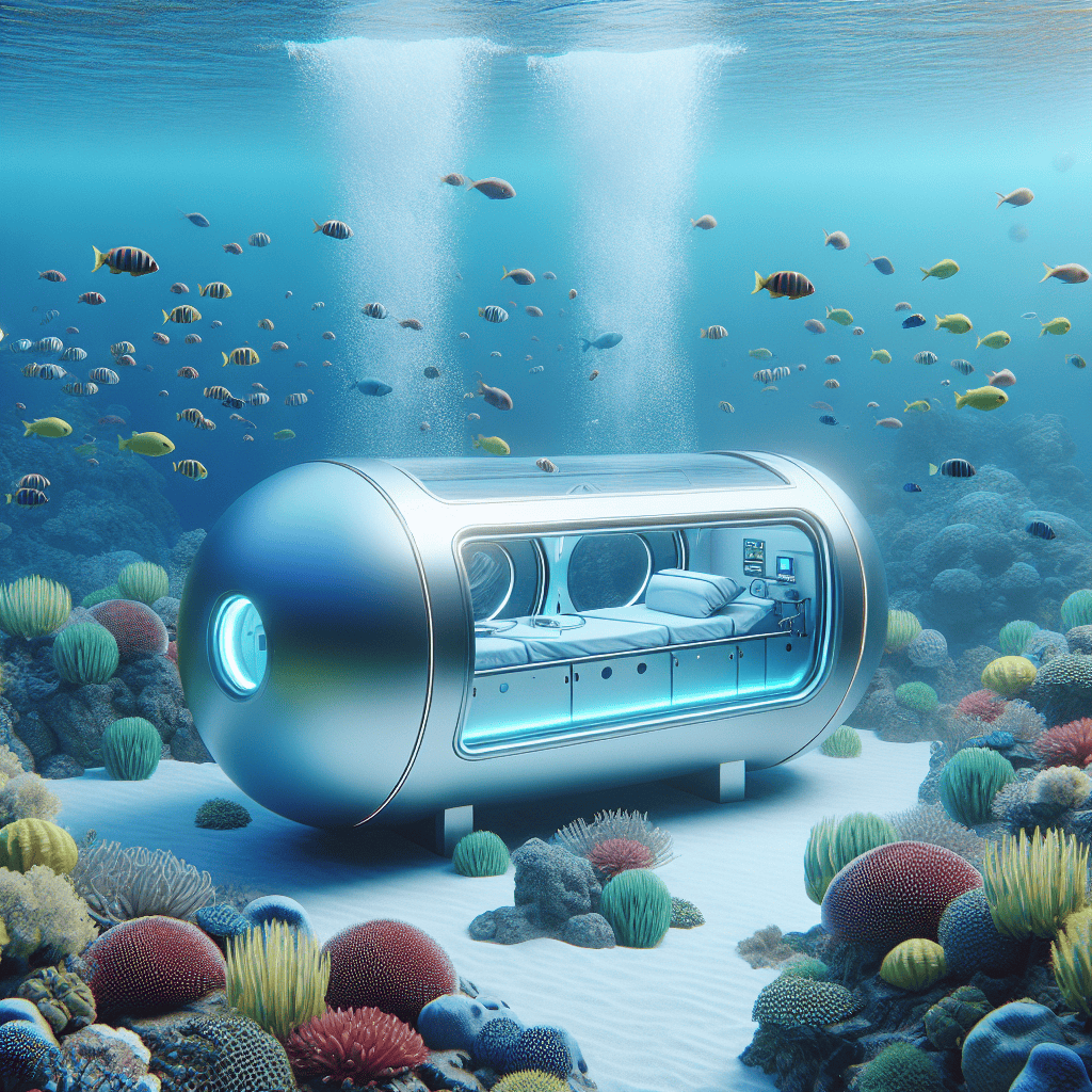 Illustration of Hyperbaric chamber boosts diving industry