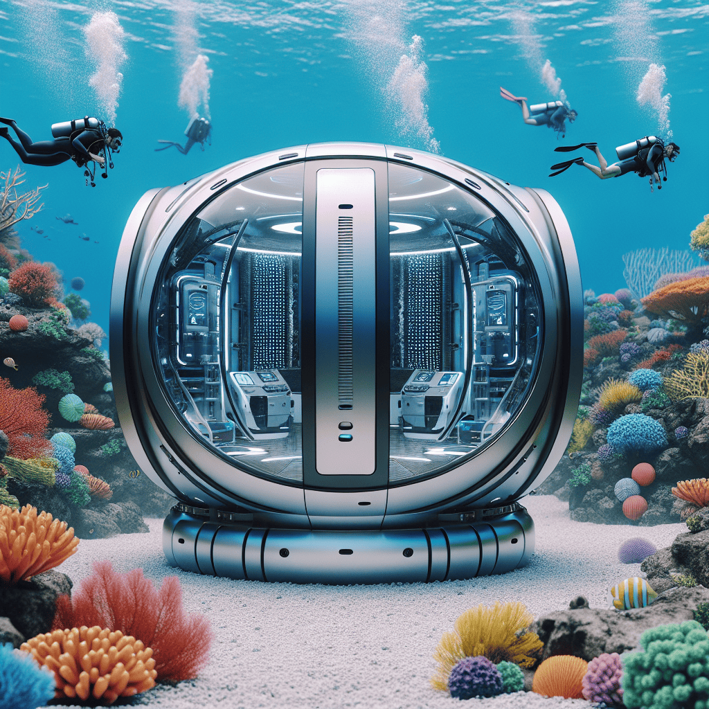 Illustration of Hyperbaric chamber boosts diving industry