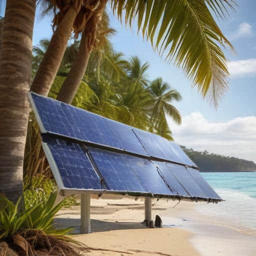 Kavewa Island’s Green Revolution: A Solar-Powered Future Awaits!
