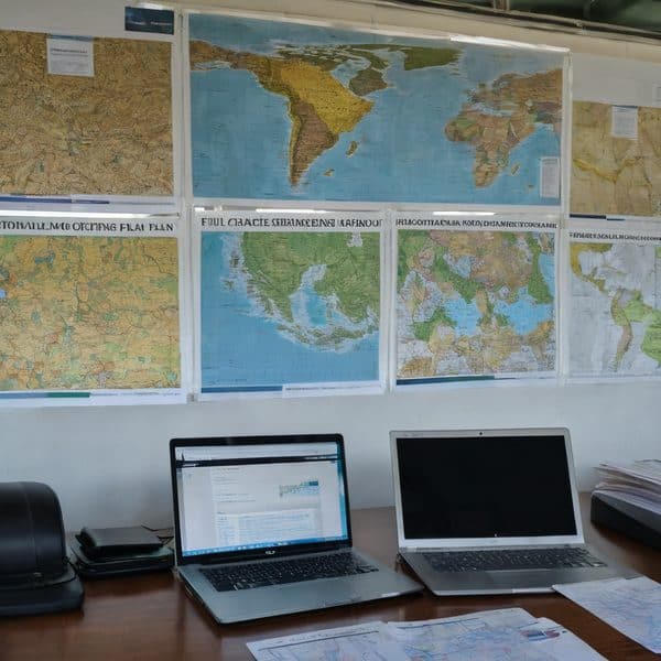 Map of the World with Fiji highlighted.