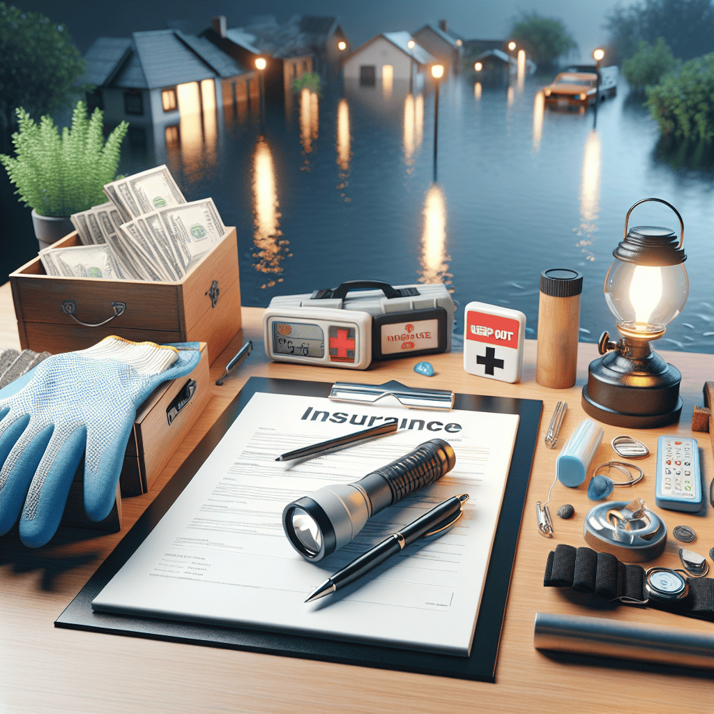 Illustration of Post-flooding challenges for consumers