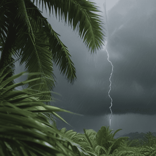 Severe Thunderstorm Warning: Heavy Rainfall Expected Across Fiji Regions