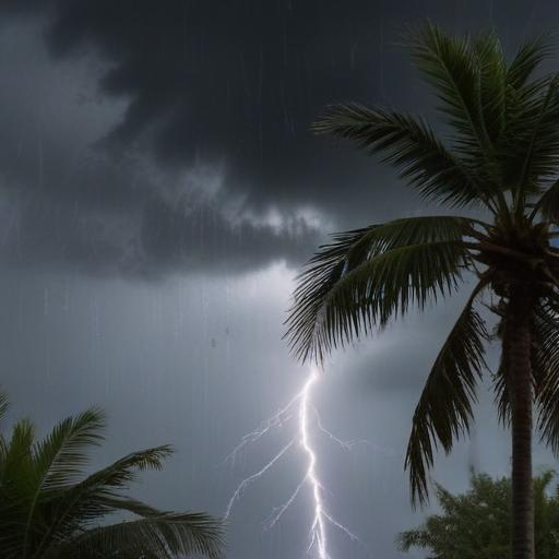 Severe Thunderstorms and Heavy Rain Forecast for Fiji: Potential Flash Flooding in Low-Lying Areas