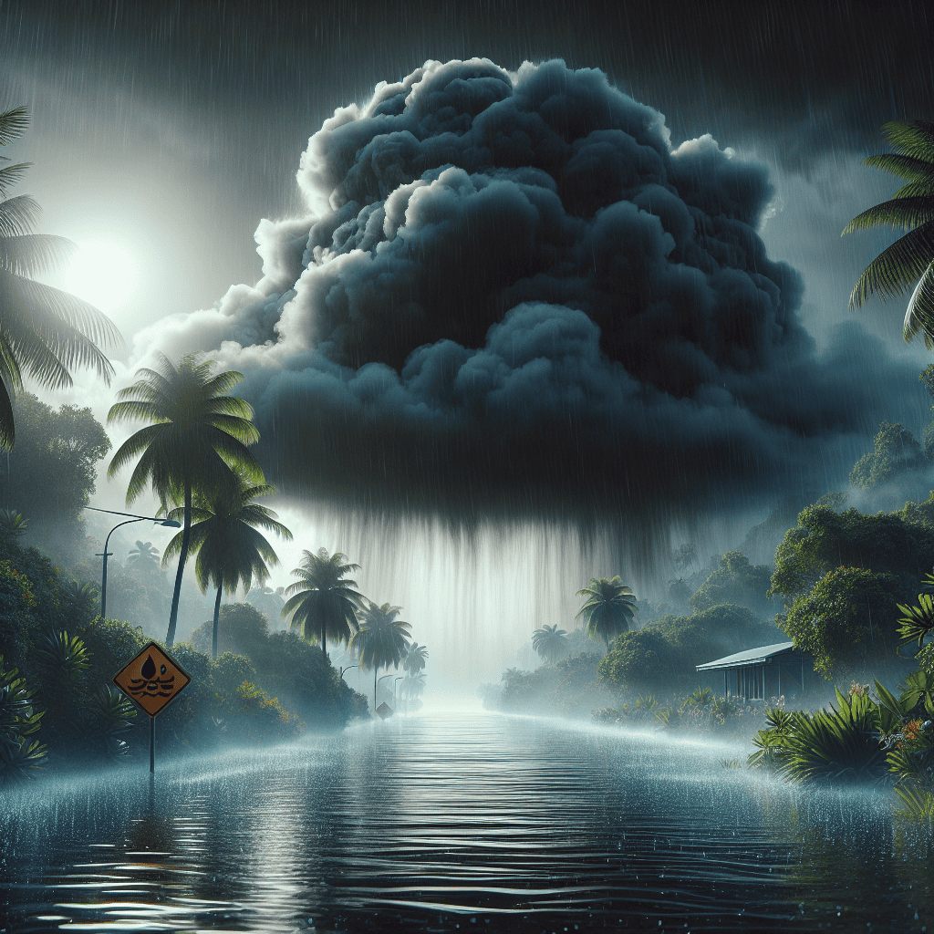 Severe Weather Alert: Heavy Rain and Flooding Threat in Fiji for March 2025