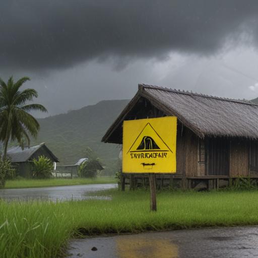 Severe Weather Alert: Heavy Rain and Strong Winds Forecast for Fiji's Viti Levu and Surrounding Islands