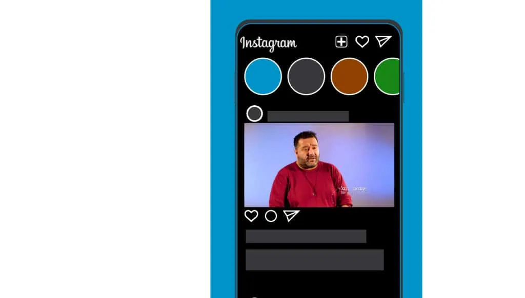 Film Division Instagram social media image showing media clip. Video platforms. https://filmdivision.video