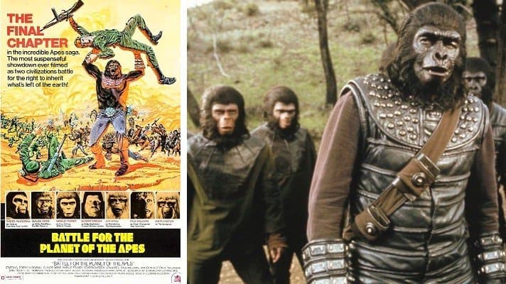 Battle for the Planet of the Apes film 1973