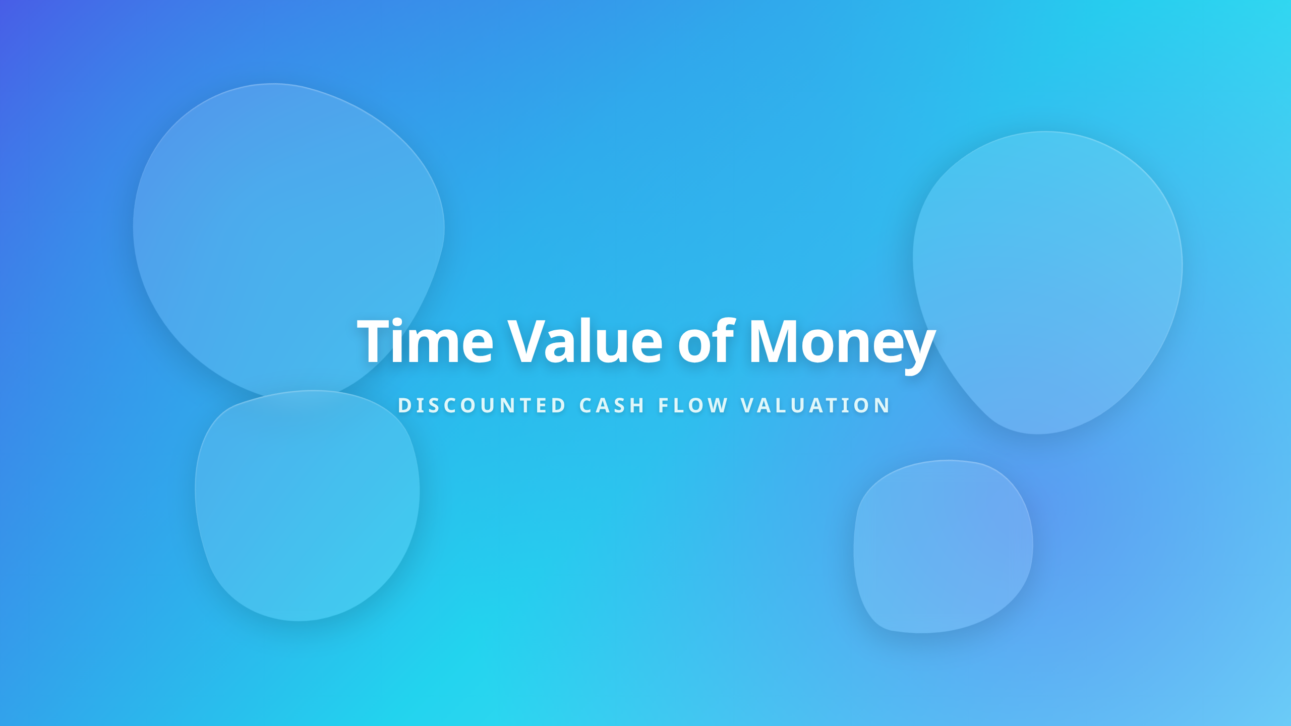 Time Value of Money and Discounted Cash Flow Valuation principles text cover