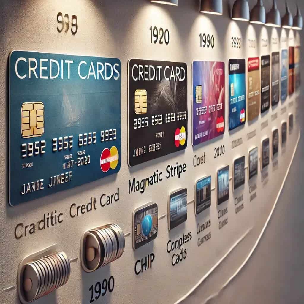 tarjetas de crédito, evolución de las tarjetas de crédito