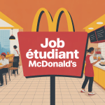 mcdo job etudiant équipe restaurant mcdonald's