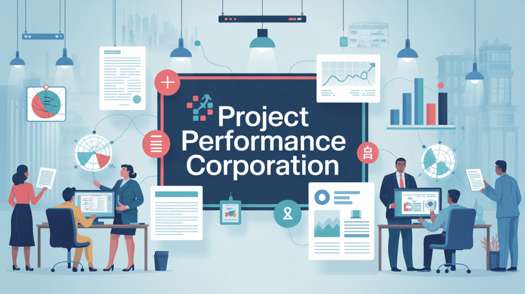project performance corporation illustration gestion de projet secteurs régulés