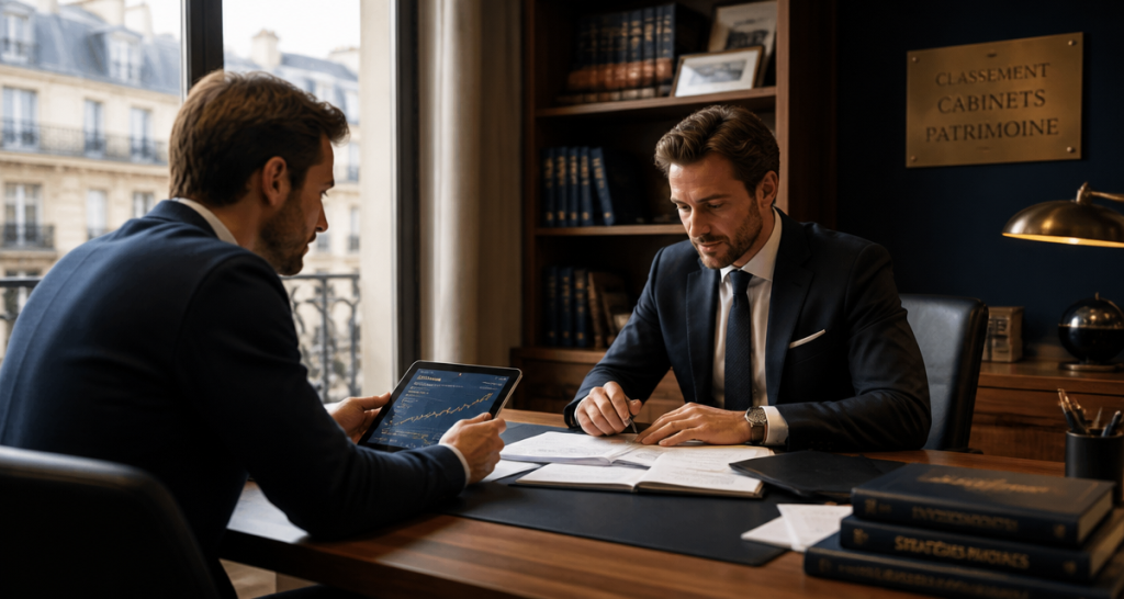 Classement cabinet gestion de patrimoine conseiller client