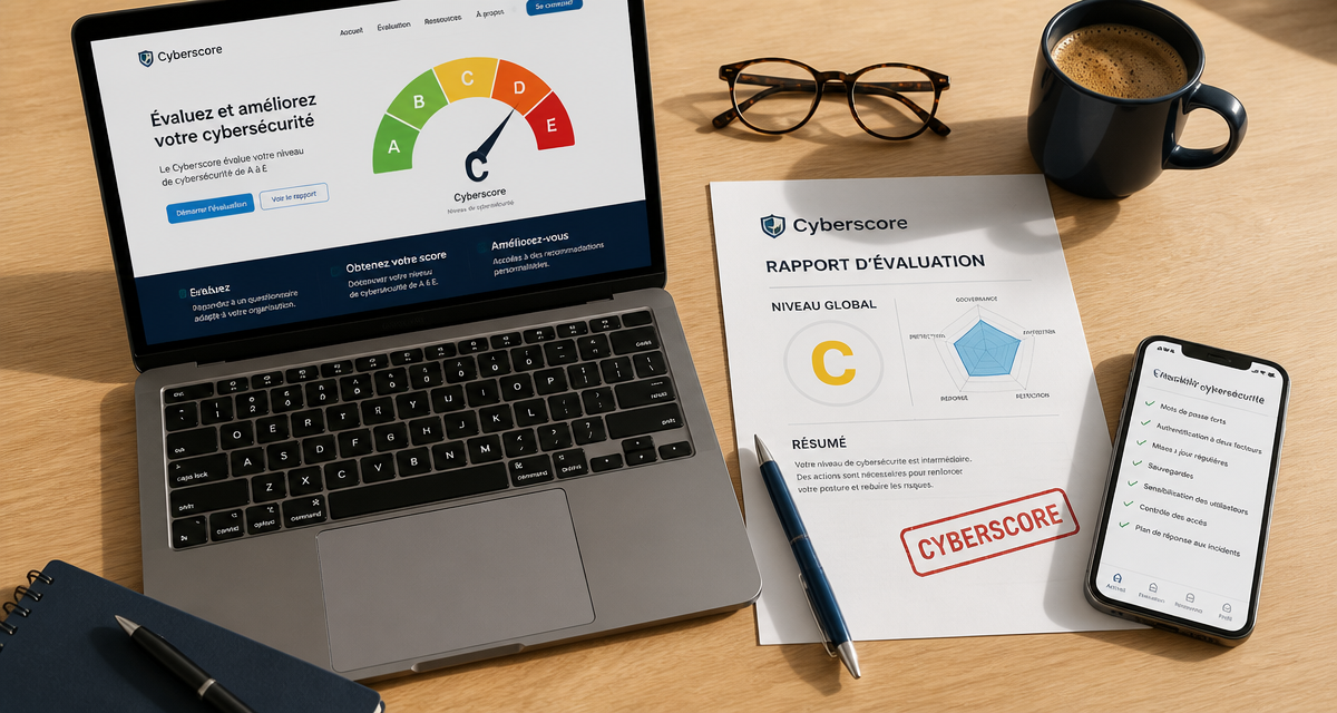 cyberscore ANSSI laptop rapport checklist