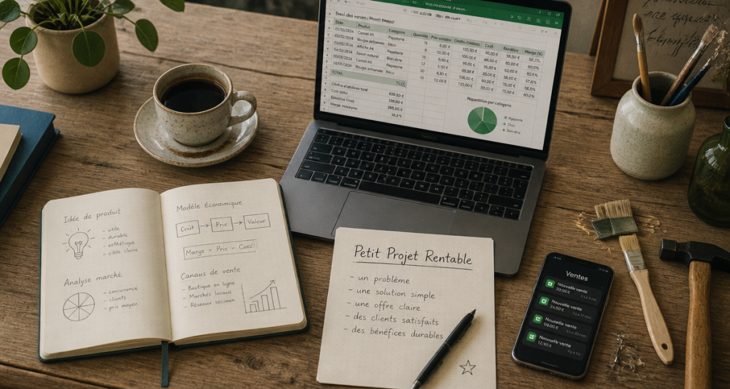 idée de petit projet rentable sur bureau
