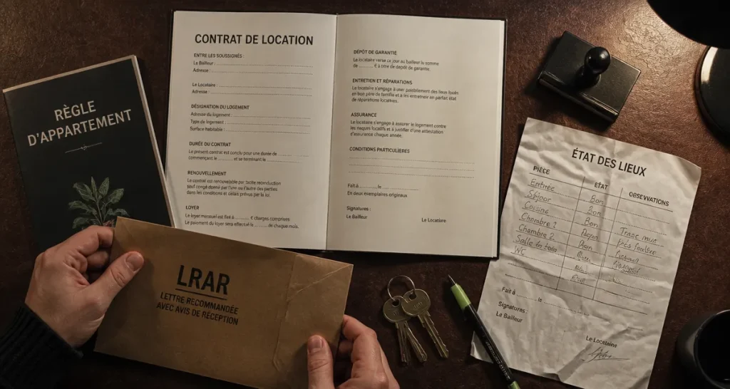 Délai de rétractation bail : LRAR et résiliation du logement