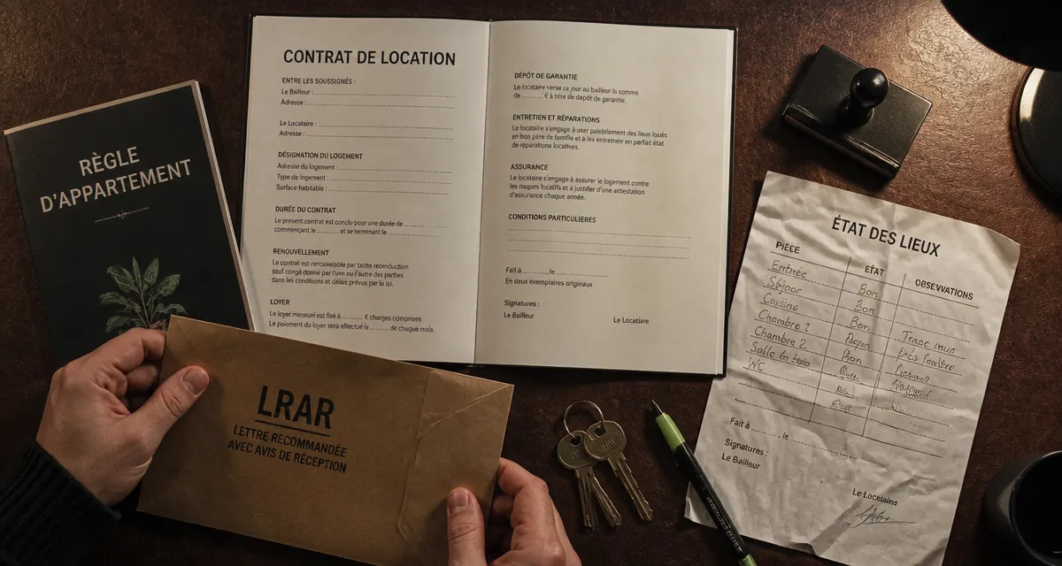 Délai de rétractation bail : LRAR et résiliation du logement