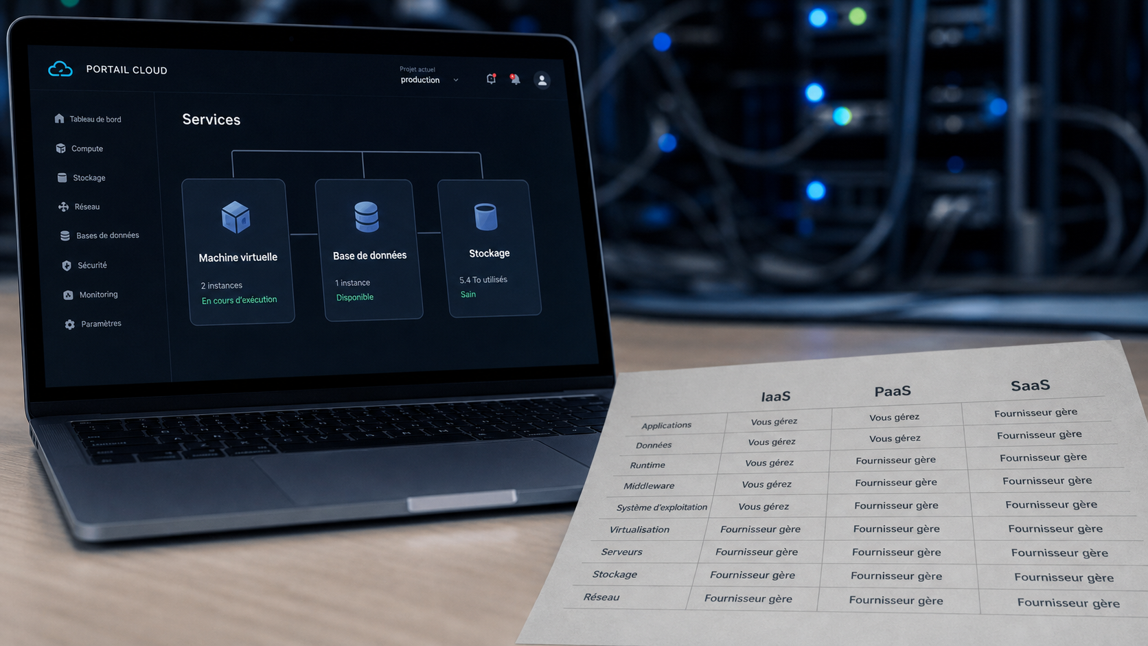 microsoft azure c'est quoi : IaaS PaaS SaaS cloud
