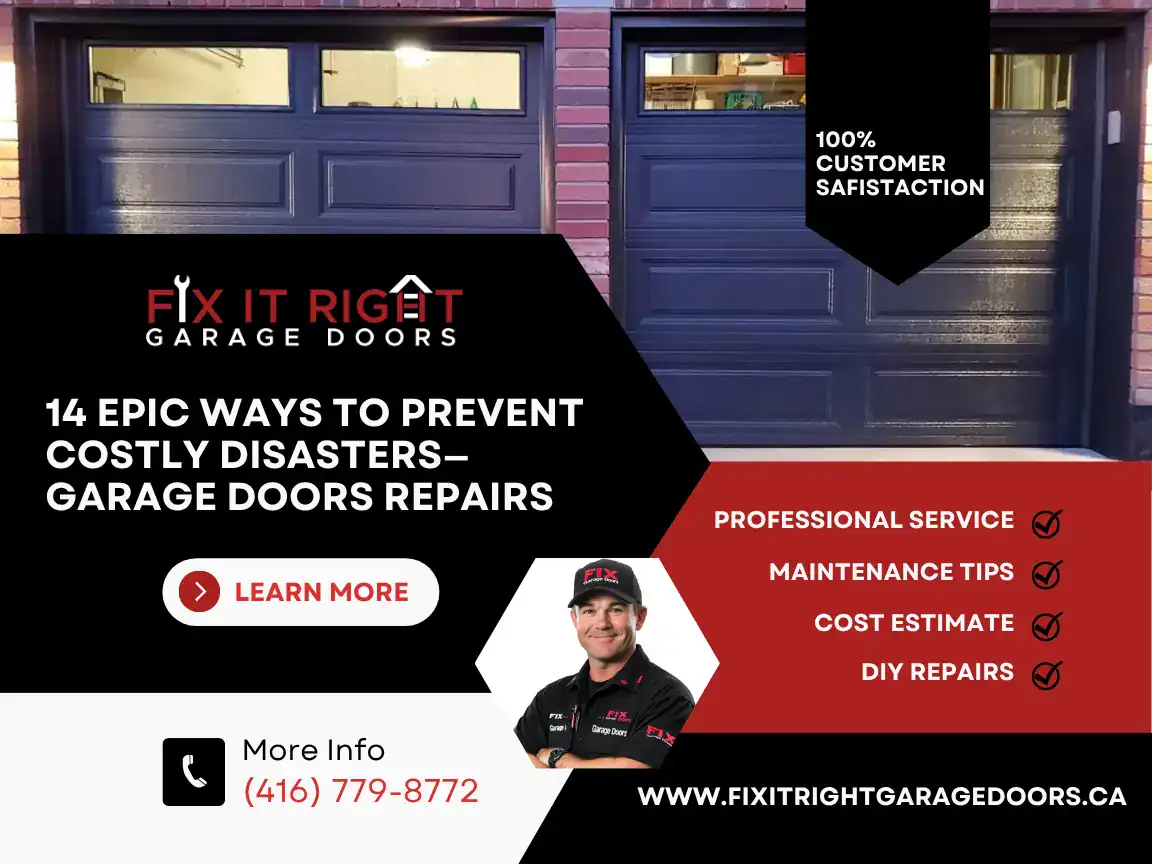 garage doors repairs