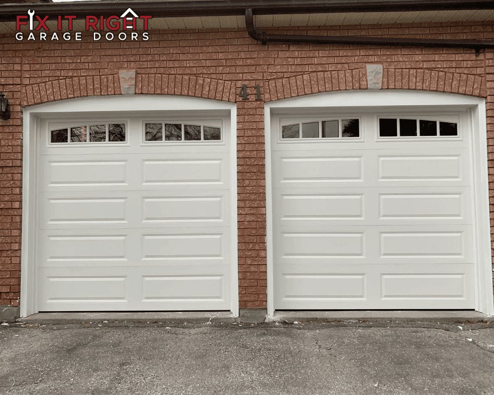 two car garage