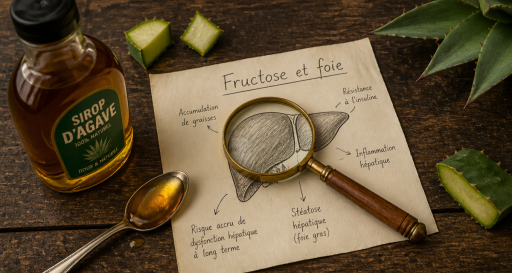 sirop d agave mauvais pour le foie